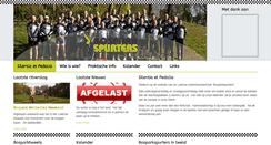 Desktop Screenshot of bosparkspurters.be